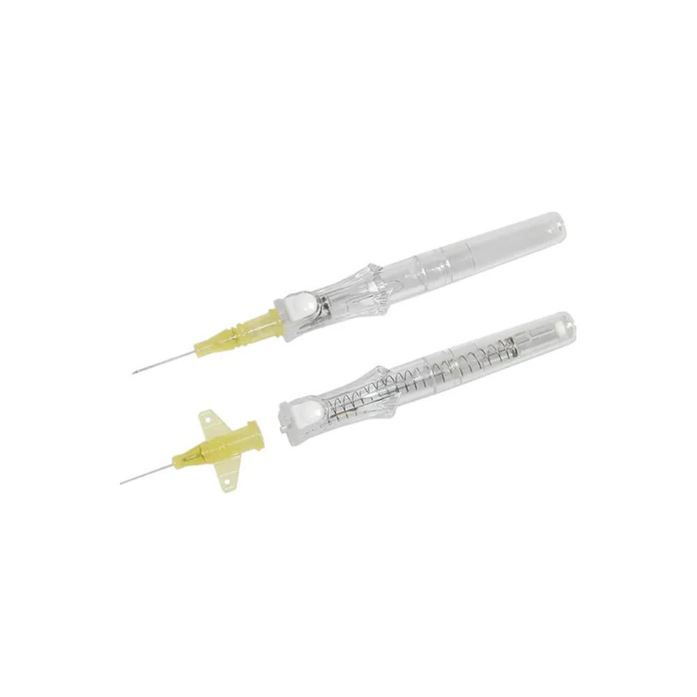 BD Insyte AutoGuard IV Catheter 24G x 0.75” Yellow - Box of 50