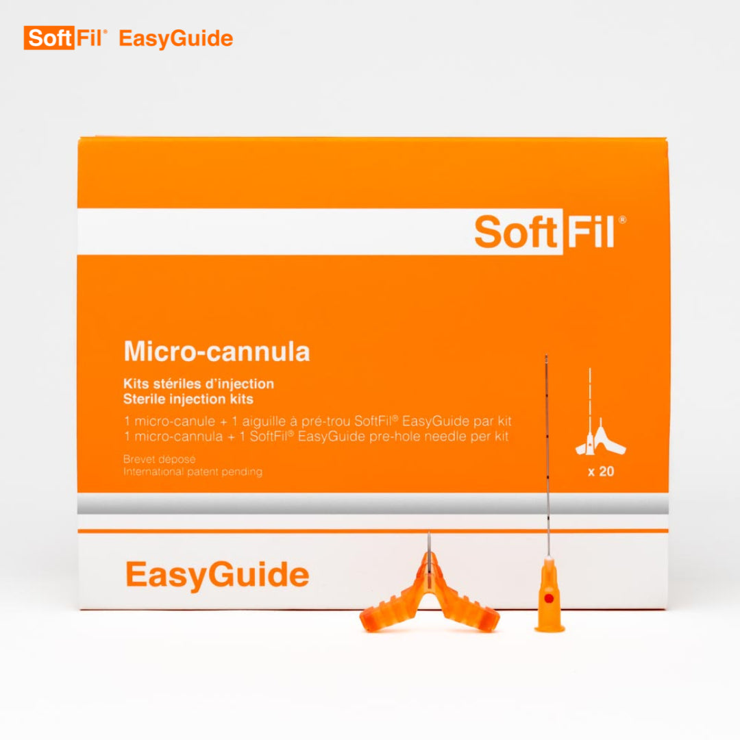SoftFil Easy Guide Micro Cannula 25G x 50mm (2")- Box of 20