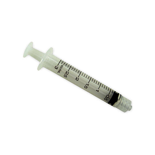 Terumo Syringe Only Luer Lock, 3ml- Box of 100