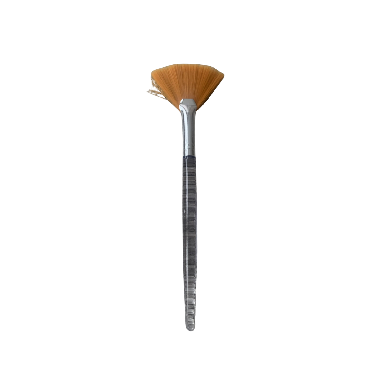 Fan Brushes for Application, Golden Tip - Pack of 3