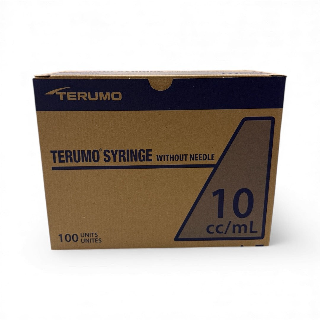 Terumo Syringe Only Luer Lock, 10ml - Box of 100