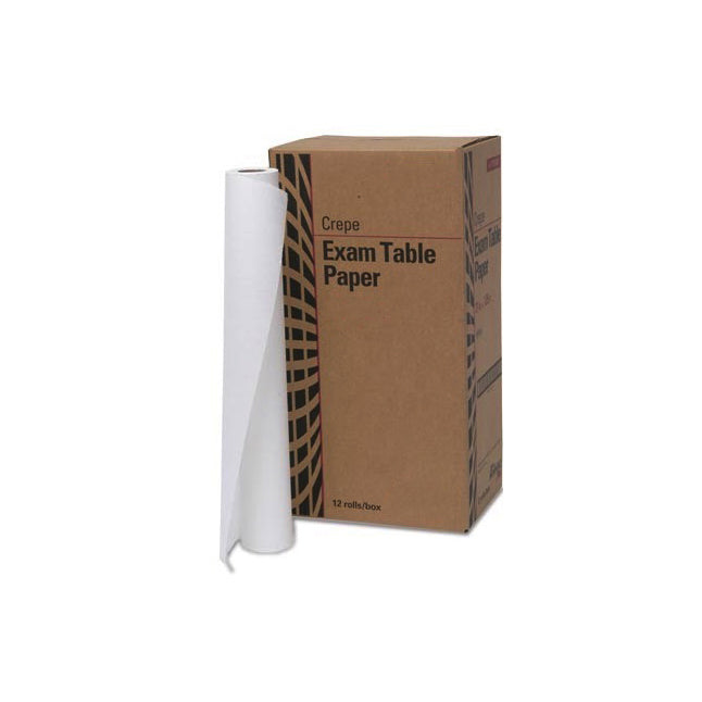 Cardinal Exam Table Paper, Crepe, 24" x 125’ - Case of 12