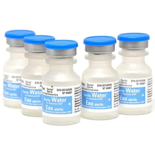 Pfizer Sterile Water for Injection, No Preservative - 10ml Vial