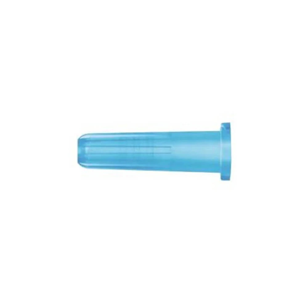 BD Syringe Tip Cap, Blue - Box of 200