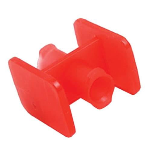 Baxter Rapid Fill Connector Red, Luer Lock to Luer Lock - Box of 50
