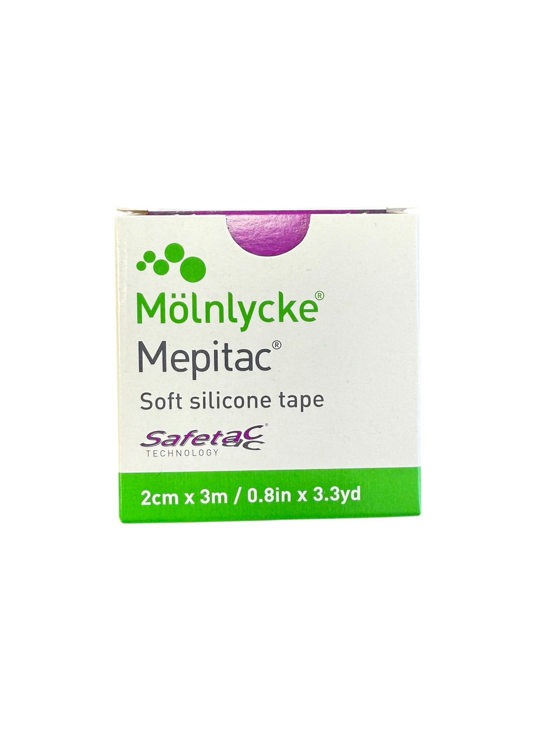 Mepitac Soft Silicone Adhesive Tape, 2cm x 3m - Each