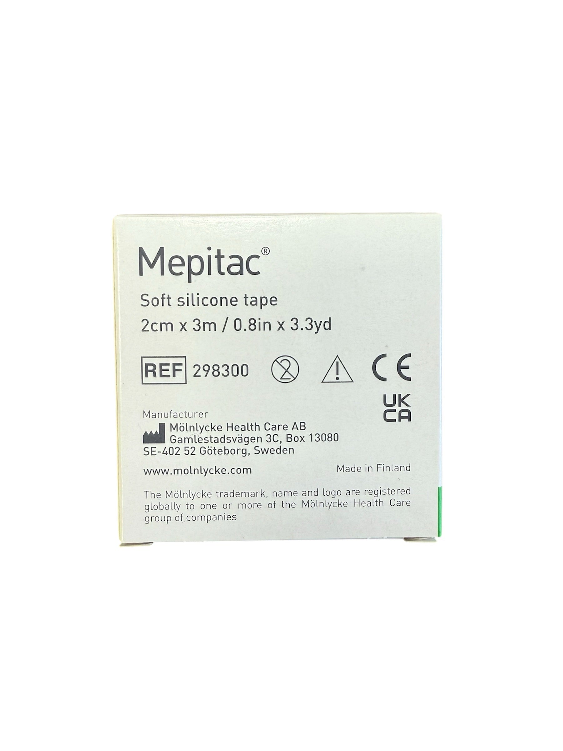 Mepitac Soft Silicone Adhesive Tape, 2cm x 3m - Each
