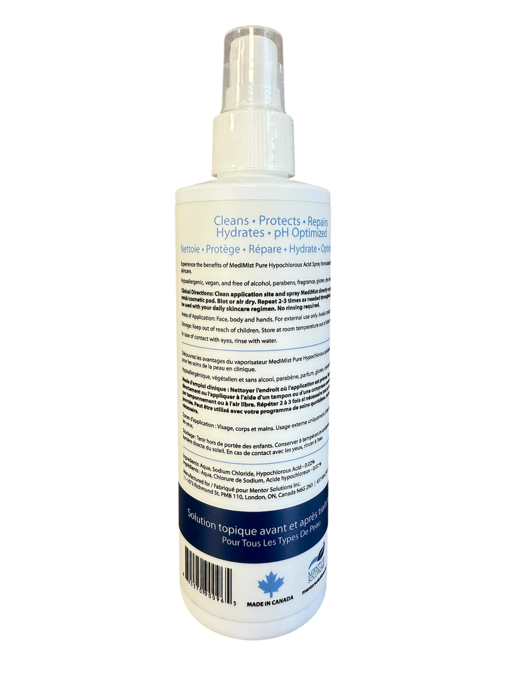 MediMist Hypochlorous Acid - 225ml Spray Bottle