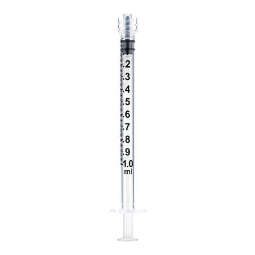 Sol-M Syringe Only Luer-Lock,            1ml - Box of 100