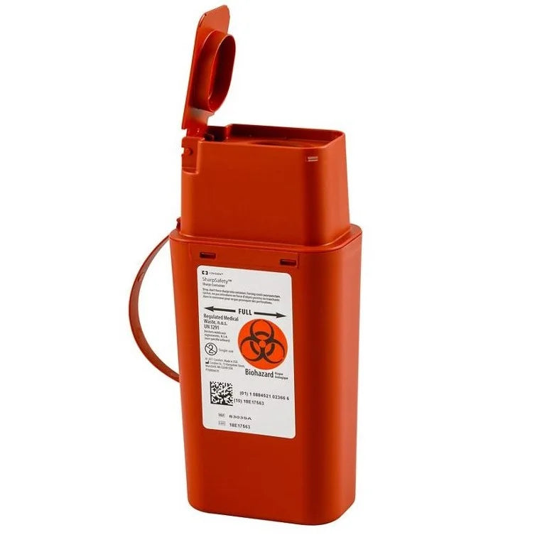 Monoject Transportable Sharps Container, 1qt